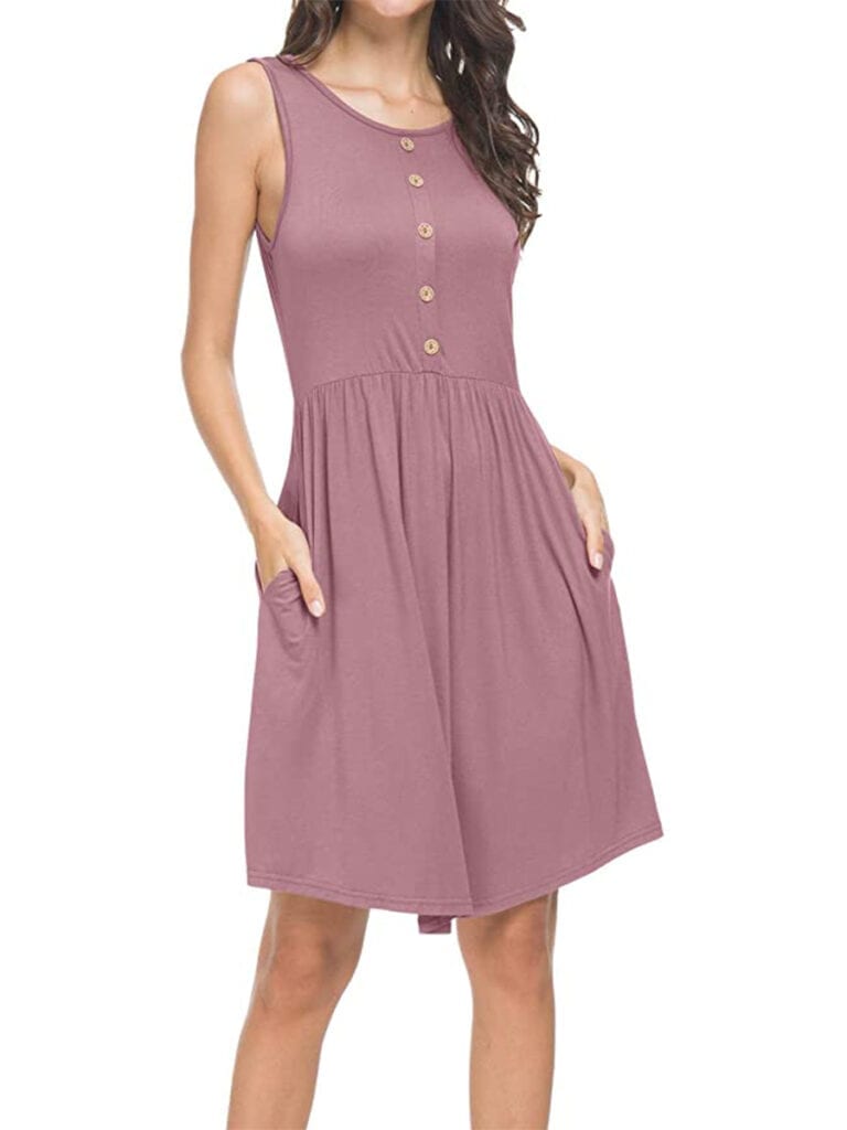 Sleeveless Swing Dress | Must-Have Casual Summer Dresses Under $50