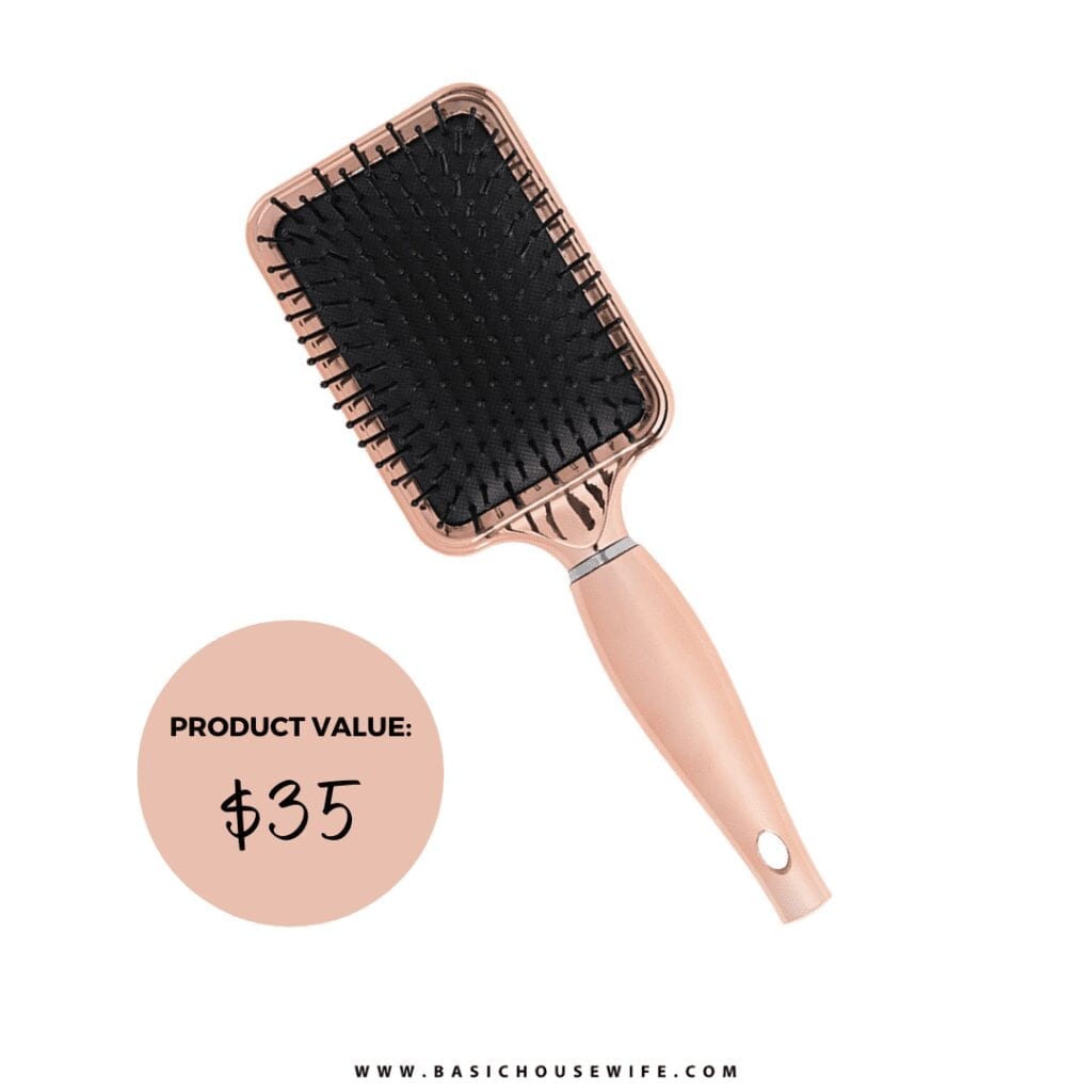 Aria Beauty Luxe Detangling Electroplated Brush | What's Inside a FabFitFun Box: 20+ Products From My FabFitFun Boxes