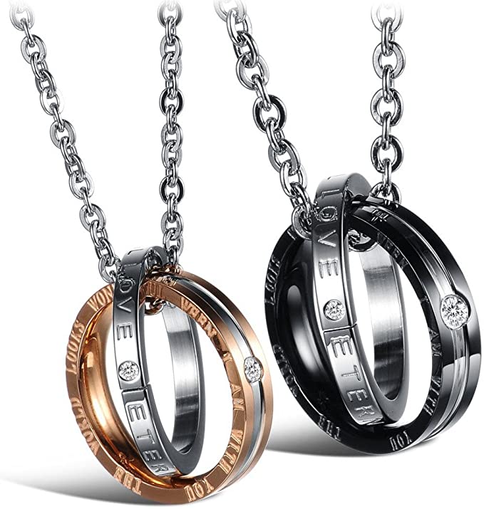 Matching Pendant Necklace Set  | Romantic Gift Ideas To Give Your Partner | Basic Housewife