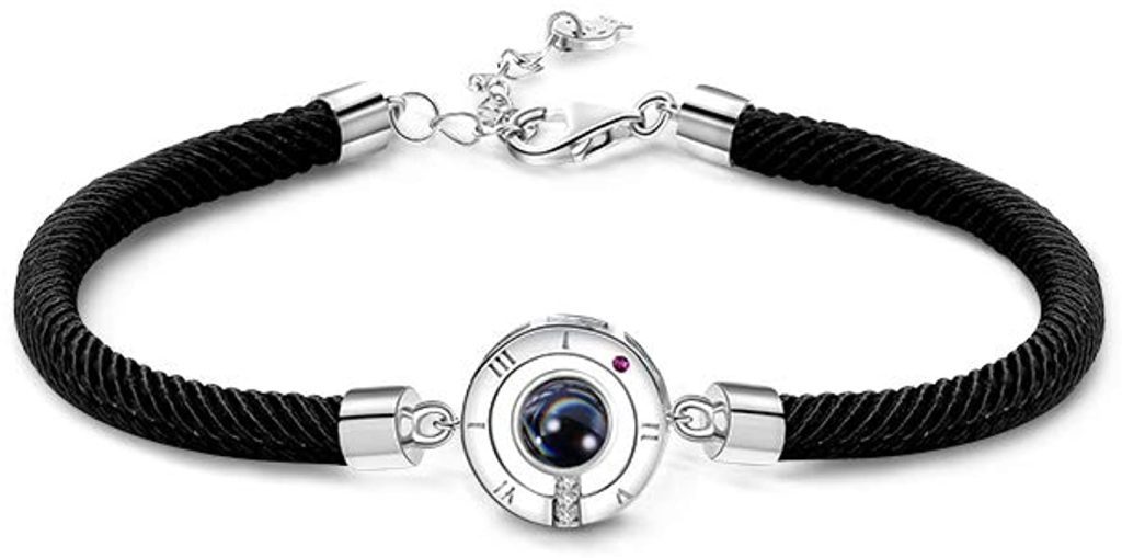 I Love You 100 Languages Projection Bracelet | Valentines Gifts for Teen Boys | Basic Housewife