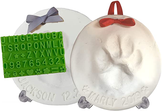 Pawprint Keepsake Kit | 30+ Fun & Unique Gifts for Dog Moms | Basic Housewife