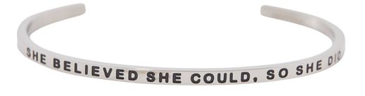 MantraBand Cuff Bracelet - Silver ($25 Value)