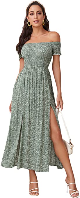 Off Shoulder Boho Dress | Must-Have Casual Summer Dresses Under $50