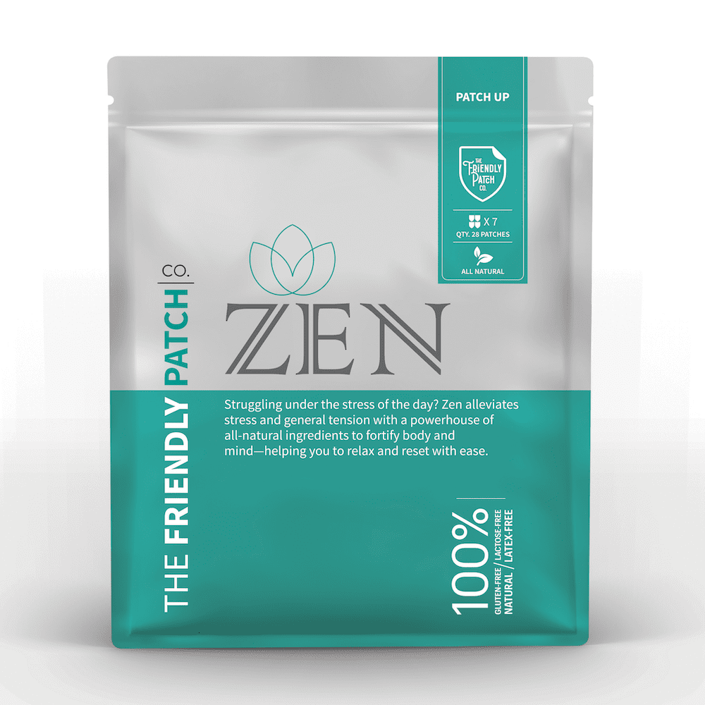Zen Stress Patch by The Friendly Patch ($30 MSRP) | January 2022 Therabox Review + Unboxing | Spoilers Inside!