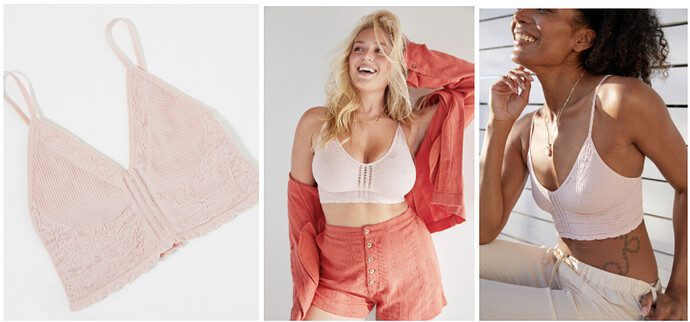 Free People Cara Seamless Bralette (in S/M, L/XL, XXL) - $60 Value