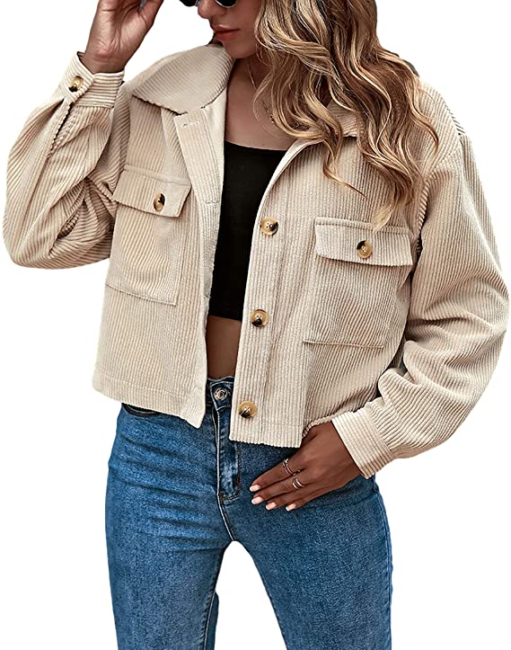 Cropped Corduroy Jacket | The Best (And Most Affordable!) Fall Jackets for Women in 2022