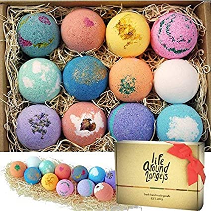 Bath Bombs Gift Set | 25+ Small Gift Ideas for Friends Under $25 | Basic Housewife