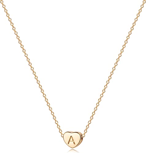 Initial Heart Necklace | Gift Ideas for Teens: The 40+ Best Gifts for Teenagers | Basic Housewife