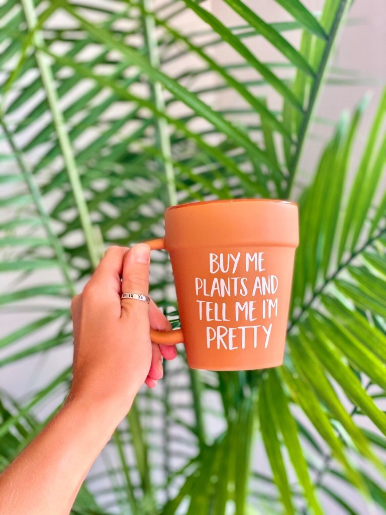 Terracotta Flower Pot Mug | 25 Unique Gifts for Plant Lovers | BasicHousewife