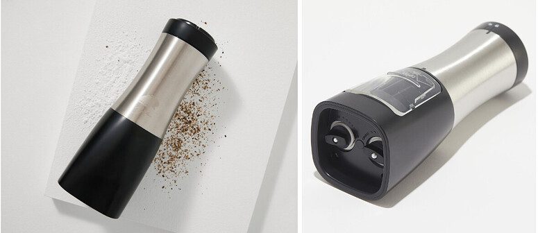 Beau Mac Battery-Operated Dual Salt & Pepper Mill  | FabFitFun Winter 2022 Spoilers: Customizations Revealed! | basic Housewife