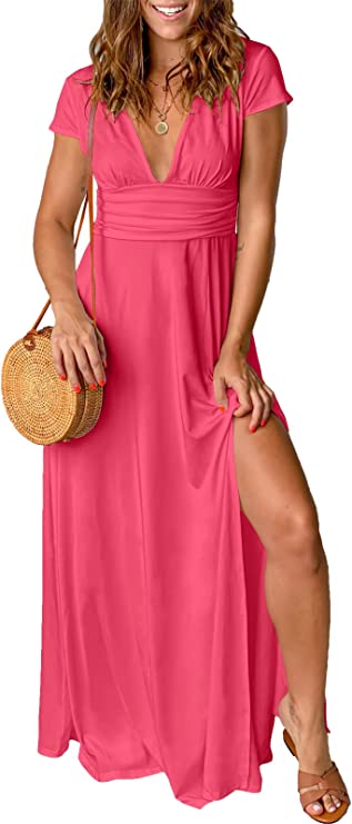 Pleated Maxi Dress |