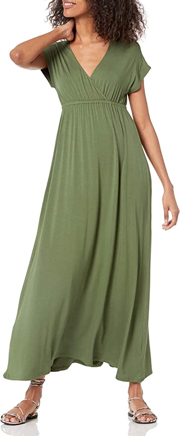 Waisted Maxi Dress |