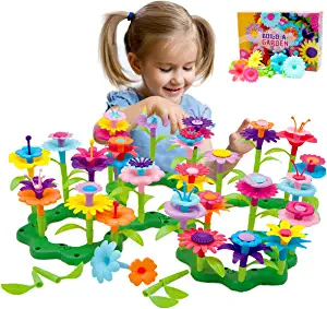 Flower Garden Building Set | 30 Unique Easter Gift Ideas for Kids | Basic Housewife