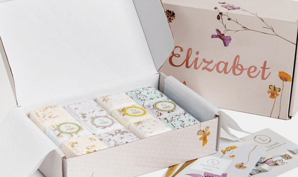 spa day gift box for mom