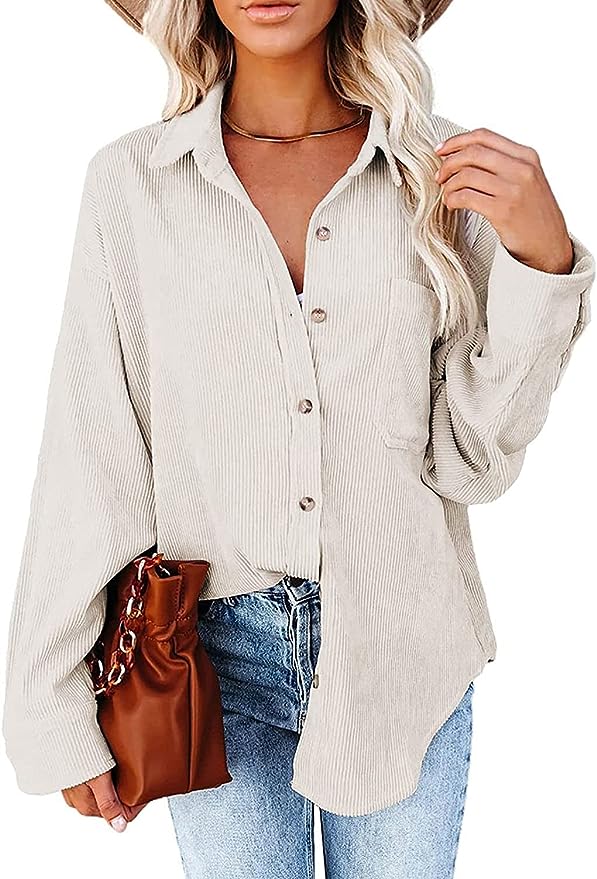 Oversized Corduroy Shacket