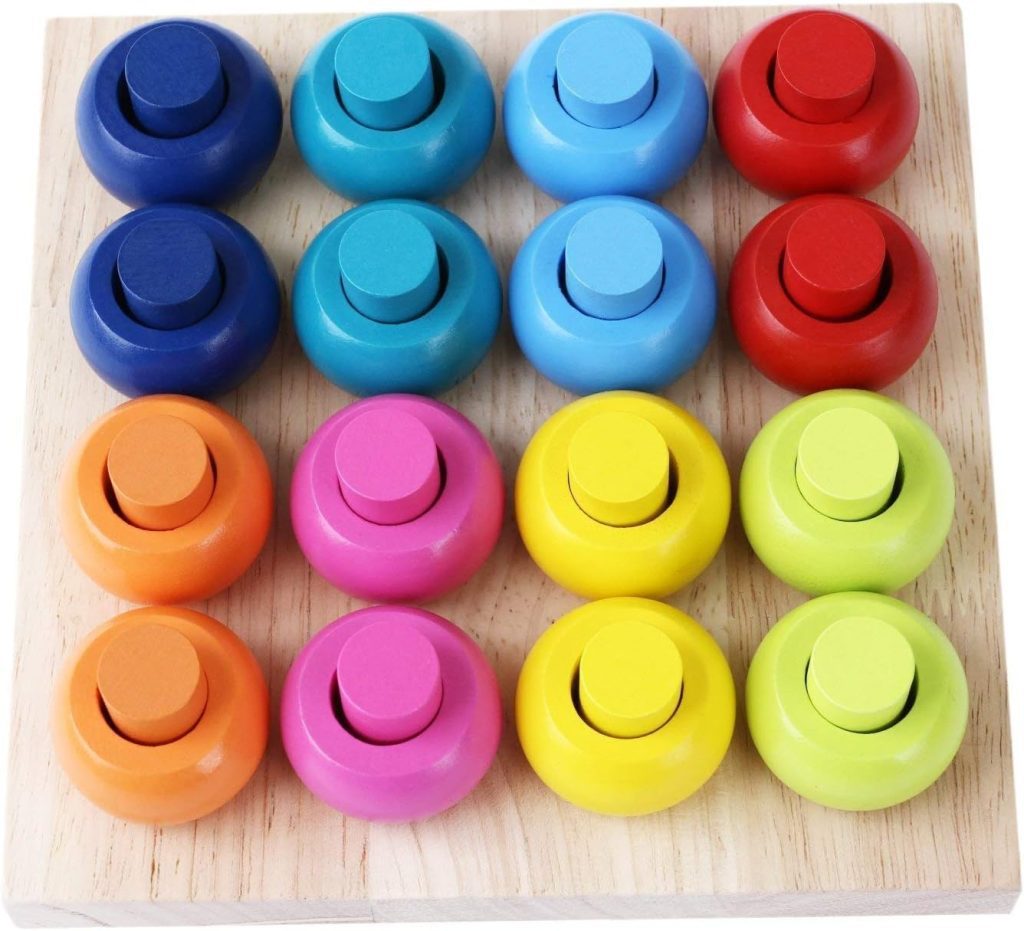 Stacking Rings Board